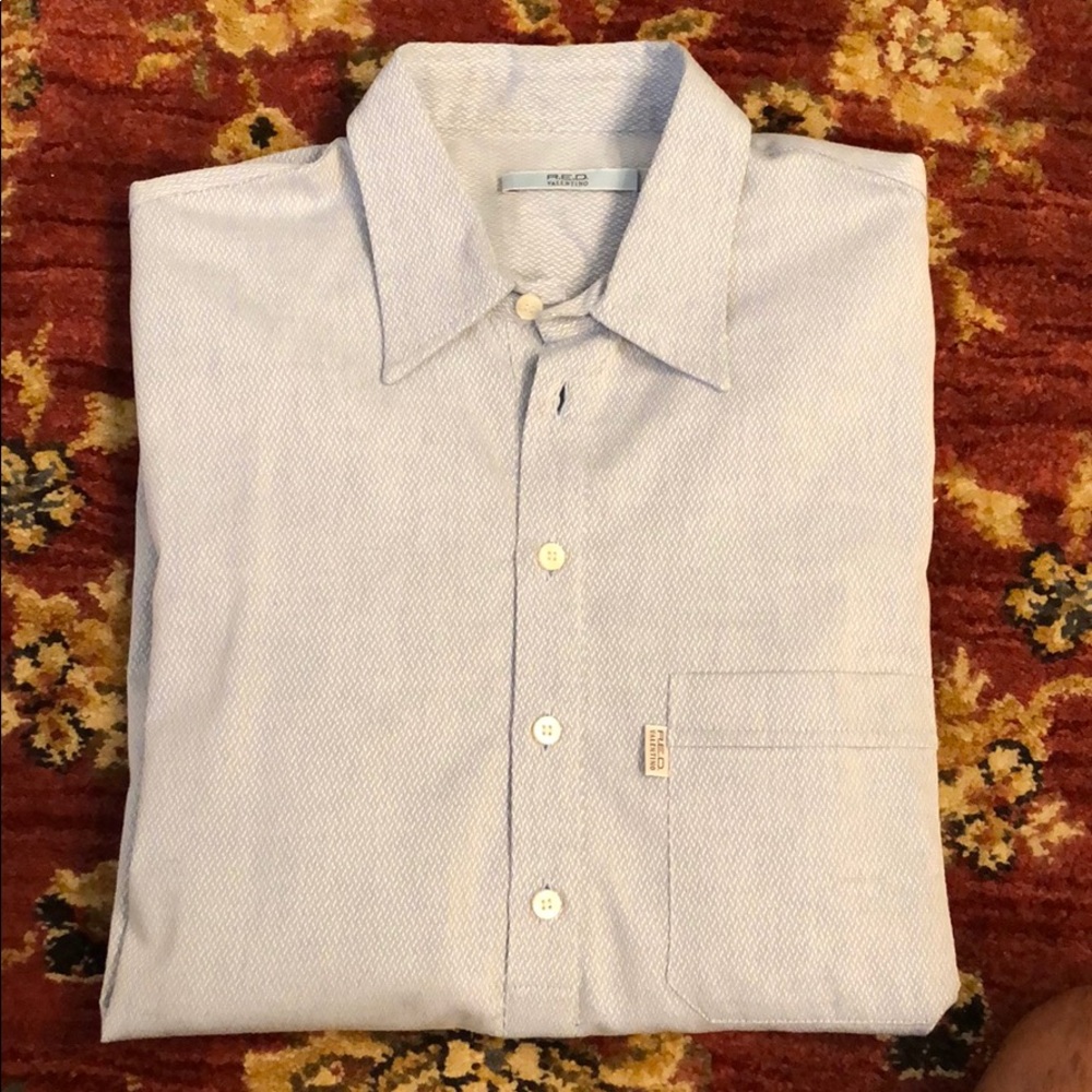 Valentino Red Men’s button down shirt, euro 48